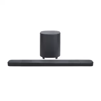 Soundbar JBL Bar 1000MK2 Zwart — 7.1.4 kanalen, 960 W totaalvermogen, Dolby Atmos/DTS:X, draadloos + bedraad