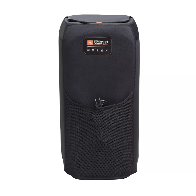 Hoes voor JBL JBLPBCOV-120 draagbare luidspreker, Zwart