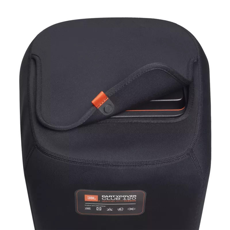 Hoes voor JBL JBLPBCOV-120 draagbare luidspreker, Zwart