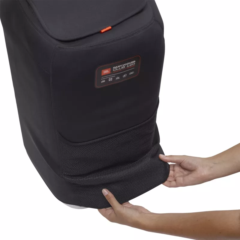 Hoes voor JBL JBLPBCOV-120 draagbare luidspreker, Zwart