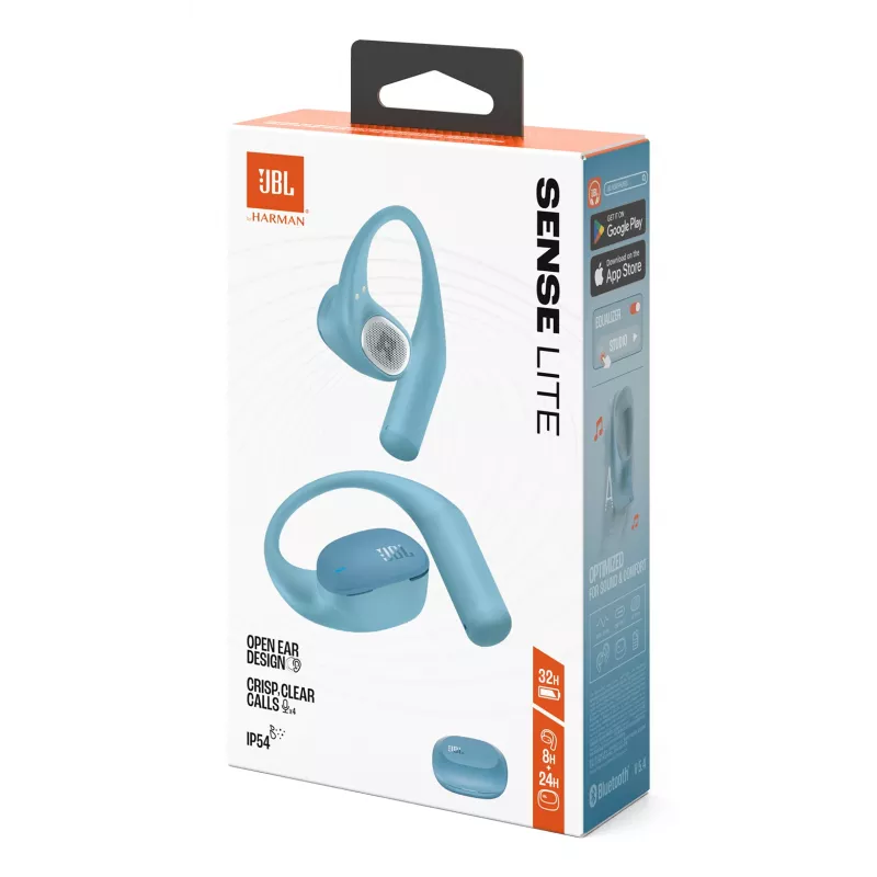 JBL Sense Lite Headset Draadloos Oorhaak Muziek Bluetooth Blauw