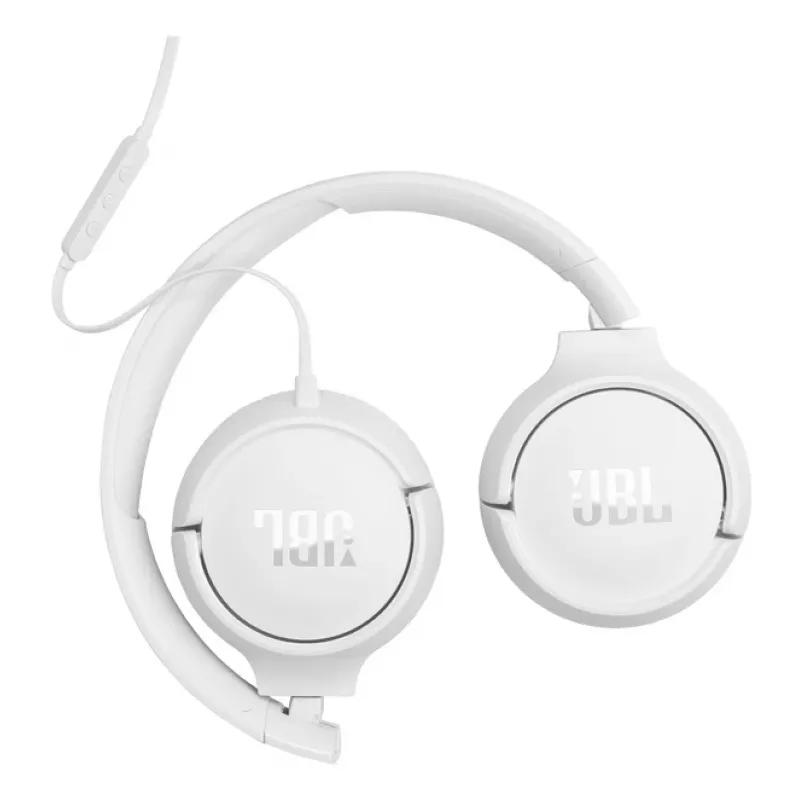 JBL Tune 520C USB-C Koptelefoon Bedraad Hoofdband Bellen/Muziek USB Type-C Wit