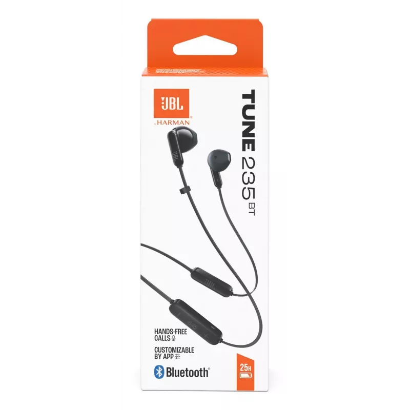 JBL Tune 235BT Headset Draadloos In-ear Bellen/Muziek Bluetooth Zwart