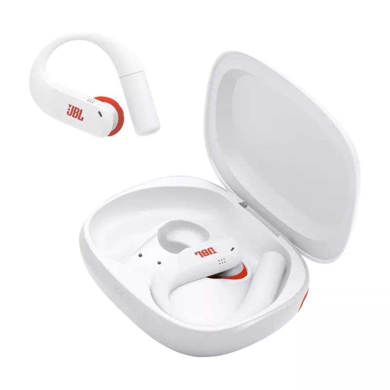 JBL Endurance Peak 4 Headset Draadloos In-ear Sport USB Type-C Bluetooth Wit