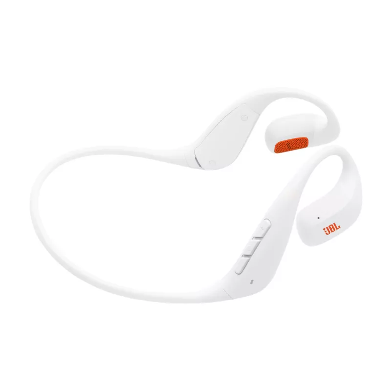 Headset JBL Endurance Pace Draadloos Open-ear Sport Bluetooth USB Type-C Wit, 20–20000 Hz, 120 g