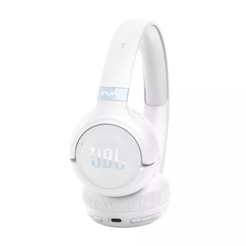 JBL Tune 680NC headset bedraad & draadloos hoofdband gesprekken/muziek USB Type-C Bluetooth wit