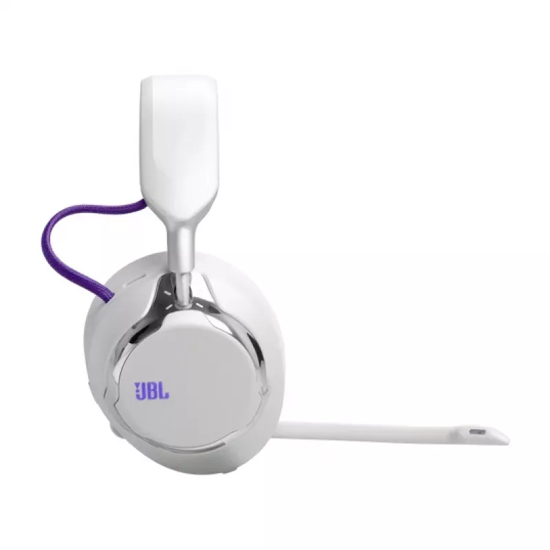 JBL Quantum 950 headset draadloos hoofdband gaming USB Type-C Bluetooth laadstation oranje, zilver, wit