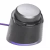 JBL Quantum 950 headset draadloos hoofdband gaming USB Type-C Bluetooth laadstation oranje, zilver, wit