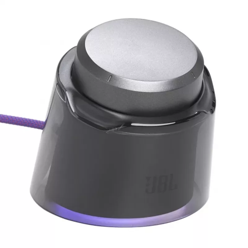 JBL Quantum 950 headset draadloos hoofdband gaming USB Type-C Bluetooth laadstation oranje, zilver, wit