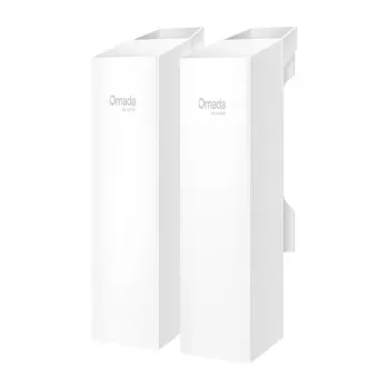 Netwerkbridge TP‑Link Omada EAP100‑BRIDGE KIT — 300 Mbps, 2x2 interne antennes, Fast Ethernet