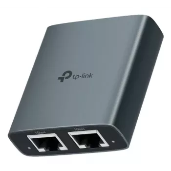 Netwerksplitter TP-Link EH210 zwarte metalen behuizing 58 mm breed