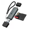 Kaartlezer TP‑LINK UA430D USB 3.1 — MicroSD/SD-ondersteuning, 200 Mbit/s, zwart, 75×22,9×9,3 mm
