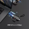 Kaartlezer TP‑LINK UA430D USB 3.1 — MicroSD/SD-ondersteuning, 200 Mbit/s, zwart, 75×22,9×9,3 mm