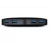 TP-Link UH400 USB 3.2 Gen 1 (3.1 Gen 1) Type-A 5000 Mbit/s zwart