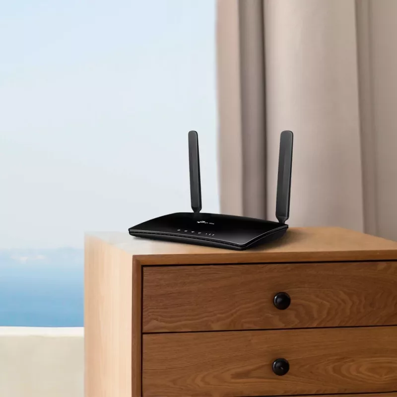 TP-Link TL-MR6400 wlan-router Fast Ethernet single-band (2,4 GHz) 4G zwart