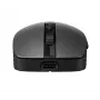 HP 715 oplaadbare multi-device muis, dubbelhandig, RF draadloos + Bluetooth, 3000 DPI, zwart