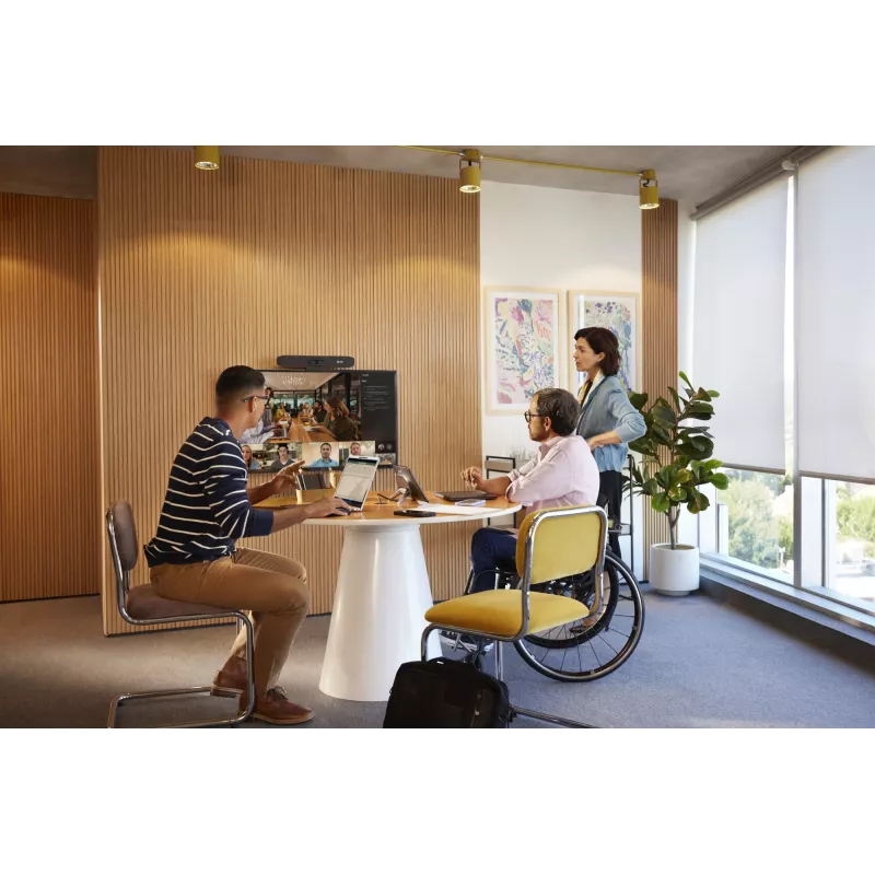 HP 715 oplaadbare multi-device muis, dubbelhandig, RF draadloos + Bluetooth, 3000 DPI, zwart