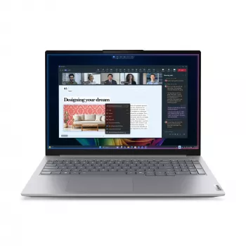 Lenovo ThinkBook 16 G9 IPL Copilot+ PC Intel Core Ultra 5 325 Laptop 40,6 cm (16 inch) WUXGA 32 GB DDR5-SDRAM 1 TB SSD Wi-Fi 7 (802.11be) Windows 11 Pro Duits grijs