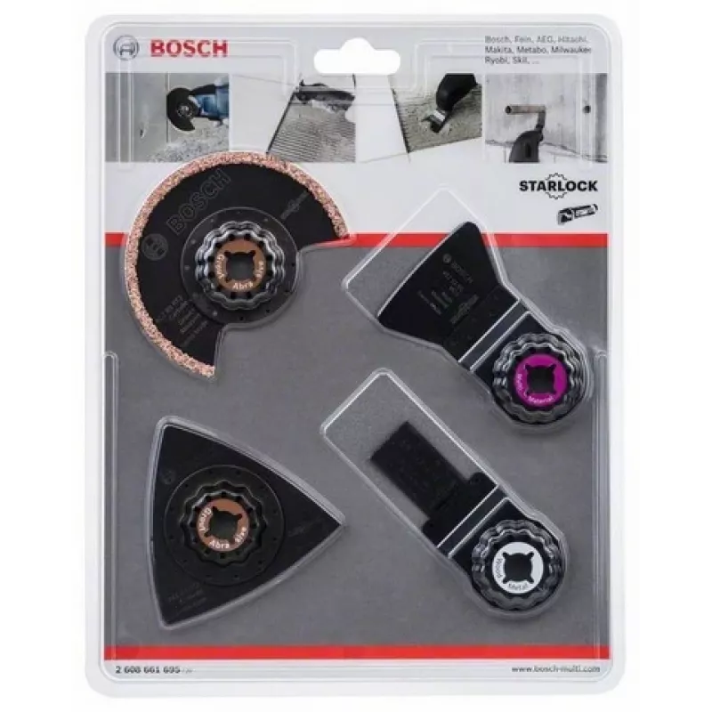Bosch 2 608 661 695 multigereedschap-accessoire bladset