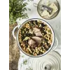 Tefal gietijzeren serveerpan LOV E25972, rond 3,8 L, 28 cm, beige