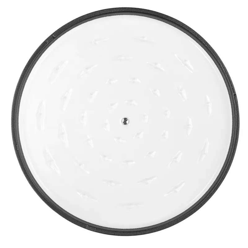 Tefal gietijzeren serveerpan LOV E25972, rond 3,8 L, 28 cm, beige