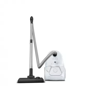 Zakloze vloerstofzuiger ROWENTA Compact Power RO3957EA — 900 W, droogzuigen, 3 l combi-stofreservoir, hygiënefilter, wit