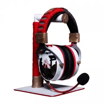 Lexip X Ubisoft - Assassin's Creed - Shadows headset, bedraad & draadloos, gaming, headset, zwart, goud, rood, wit