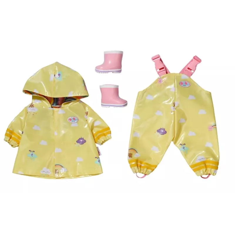BABY born Regenoutfit 43cm, poppen-regenset, 3 jaar