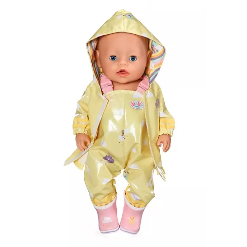 BABY born Regenoutfit 43cm, poppen-regenset, 3 jaar