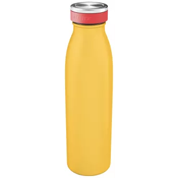 Leitz Cosy isoleerfles 500 ml, geel, roestvrij staal, 68 mm, 68 mm, 235 mm, 280 g