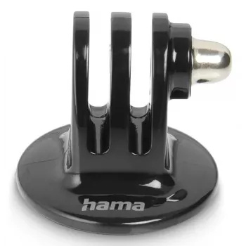 Statiefadapter voor actioncams HAMA model 00004565, 1/4-inch schroefdraad, zwart