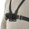 Cameraborstband HAMA 00004567 voor actioncams (GoPro-compatibel), zwart, verstelbare borsthouder