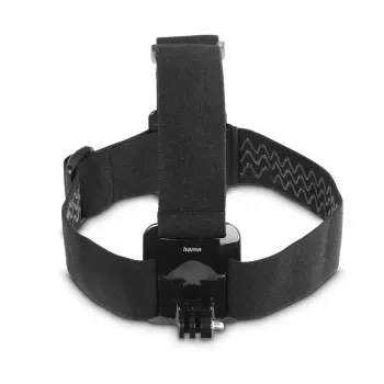 Passieve hoofd-/helmhouder HAMA 00004568 voor actioncams, zwart, voor montage op het hoofd