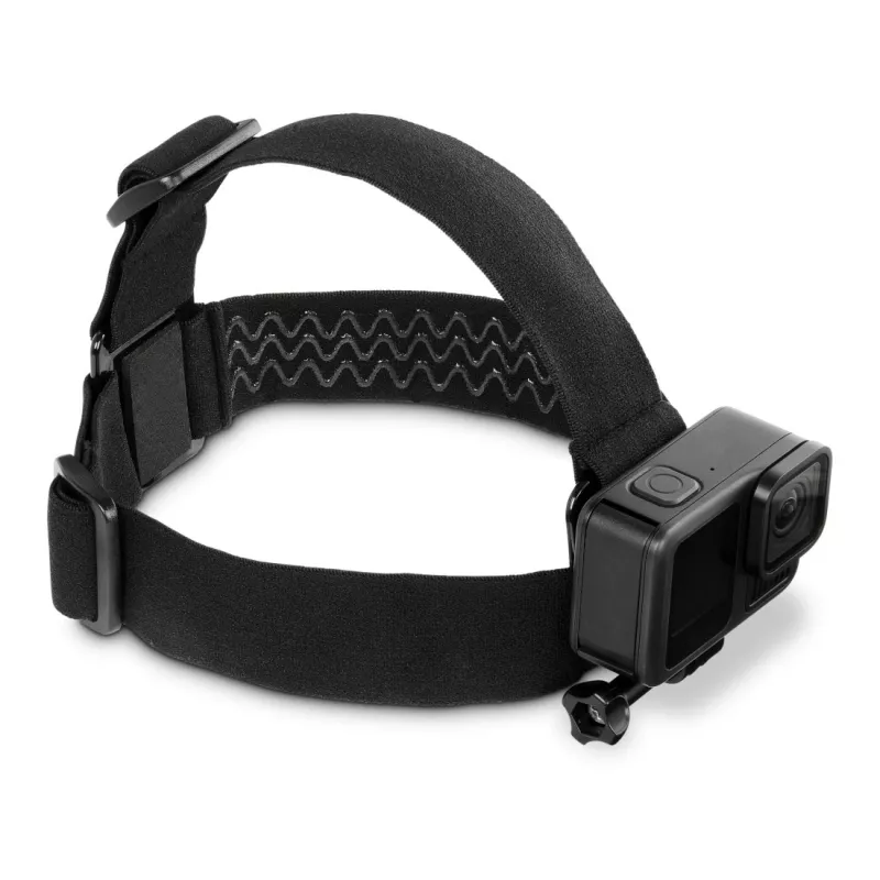 Passieve hoofd-/helmhouder HAMA 00004568 voor actioncams, zwart, voor montage op het hoofd