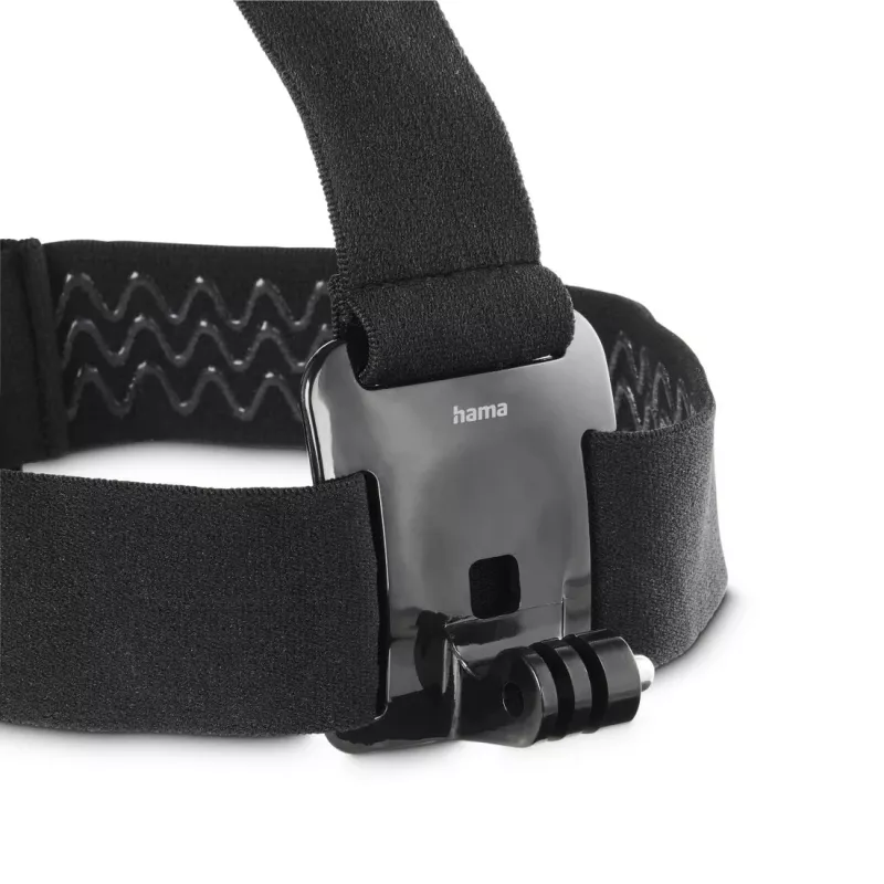 Passieve hoofd-/helmhouder HAMA 00004568 voor actioncams, zwart, voor montage op het hoofd