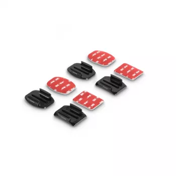 HAMA passieve houder voor actioncam 00004569 — zwart, auto- en helmmontage