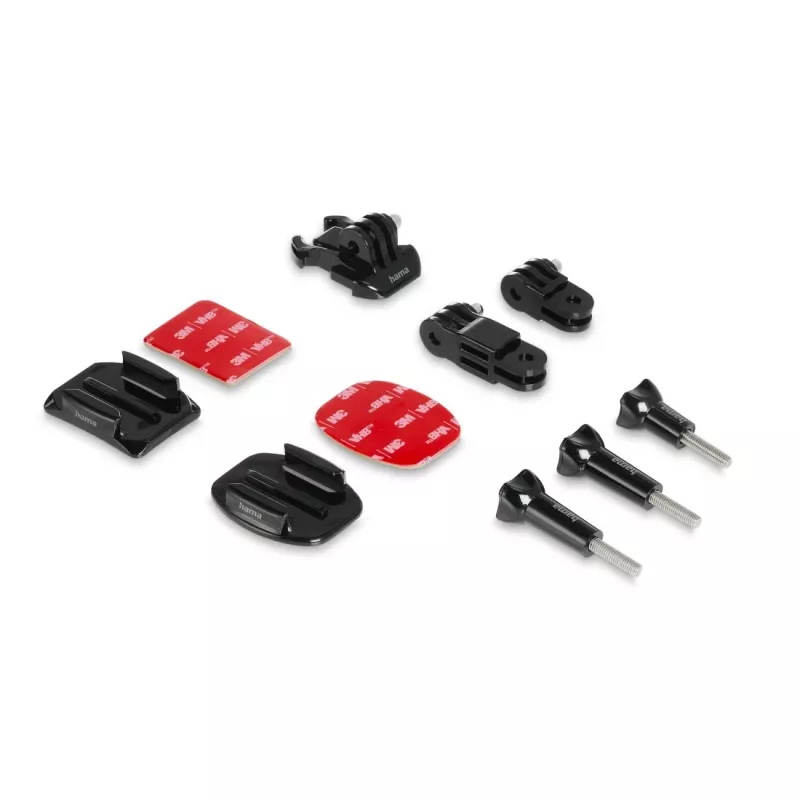 HAMA houder voor actioncam 00004572 zwart — helm-zijhouder met zwenkarm