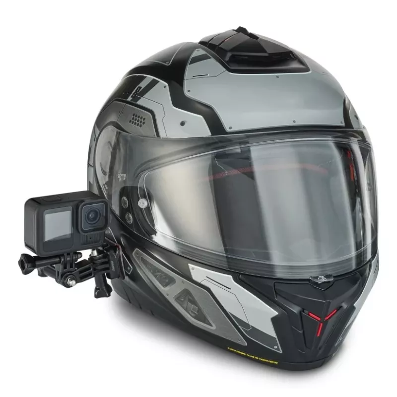 HAMA houder voor actioncam 00004572 zwart — helm-zijhouder met zwenkarm