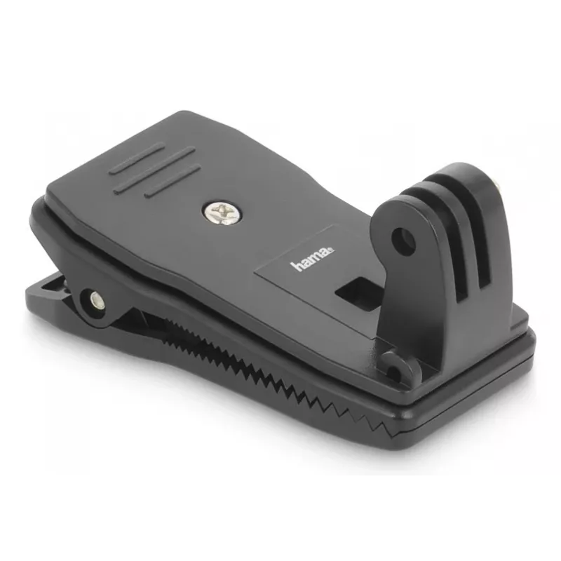 HAMA passieve houder voor actioncam 00004573, universele clipbevestiging, zwart