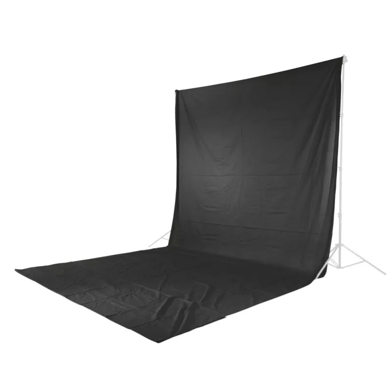 Achtergronddoek Hama 00021157 zwart katoen 2950 mm x 6000 mm