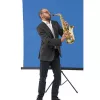 Achtergronddoek Hama 00021159 blauw katoen 2950 mm x 6000 mm