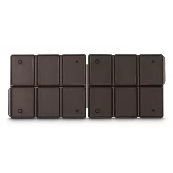 Hama 00095990 geheugenkaart-etui 12 kaarten polypropyleen (PP) zwart, transparant