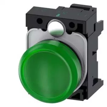 Siemens 3SU1106-6AA40-3AA0 signaallamp groen
