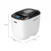 Unold 68010 broodbakmachine 550 W zwart, wit