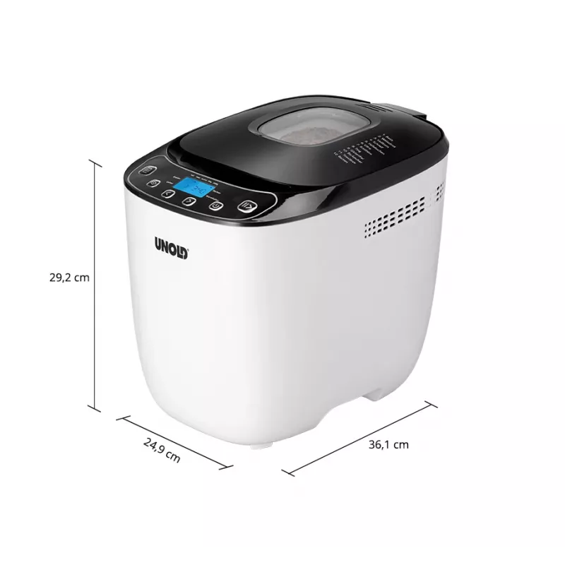 Unold 68010 broodbakmachine 550 W zwart, wit