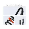 USB-C naar 2x USB-C Y-oplaadkabel EQUIP 1,5 m PD 140 W, USB 2.0, zwart