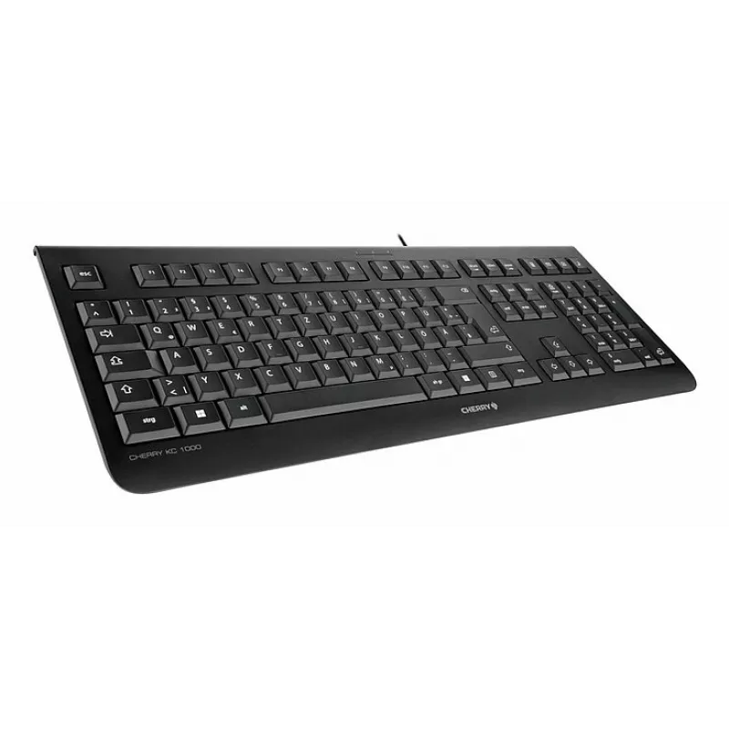 Bedraad full-size USB-toetsenbord Cherry KC 1000 QWERTY Portugees zwart