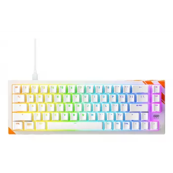 Mechanisch gaming-toetsenbord Cherry K5 Pro TMR compact 65% QWERTY US, bedraad USB, RGB, oranje/wit