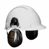 Gehoorbeschermingskoptelefoon 3M H520P3E-410-GQ helmuitvoering zwart