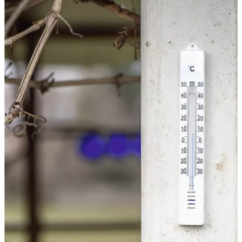 Hama binnen-/buitenthermometer, 18 cm, analoog